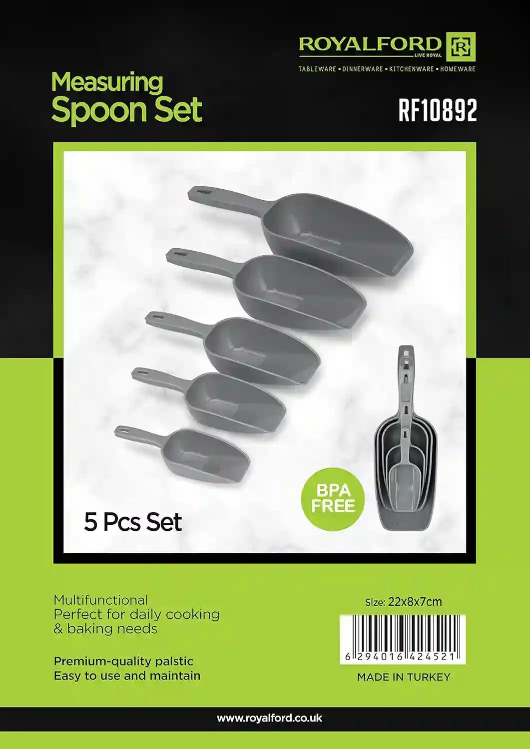 Royalford Measuring Spoon Set