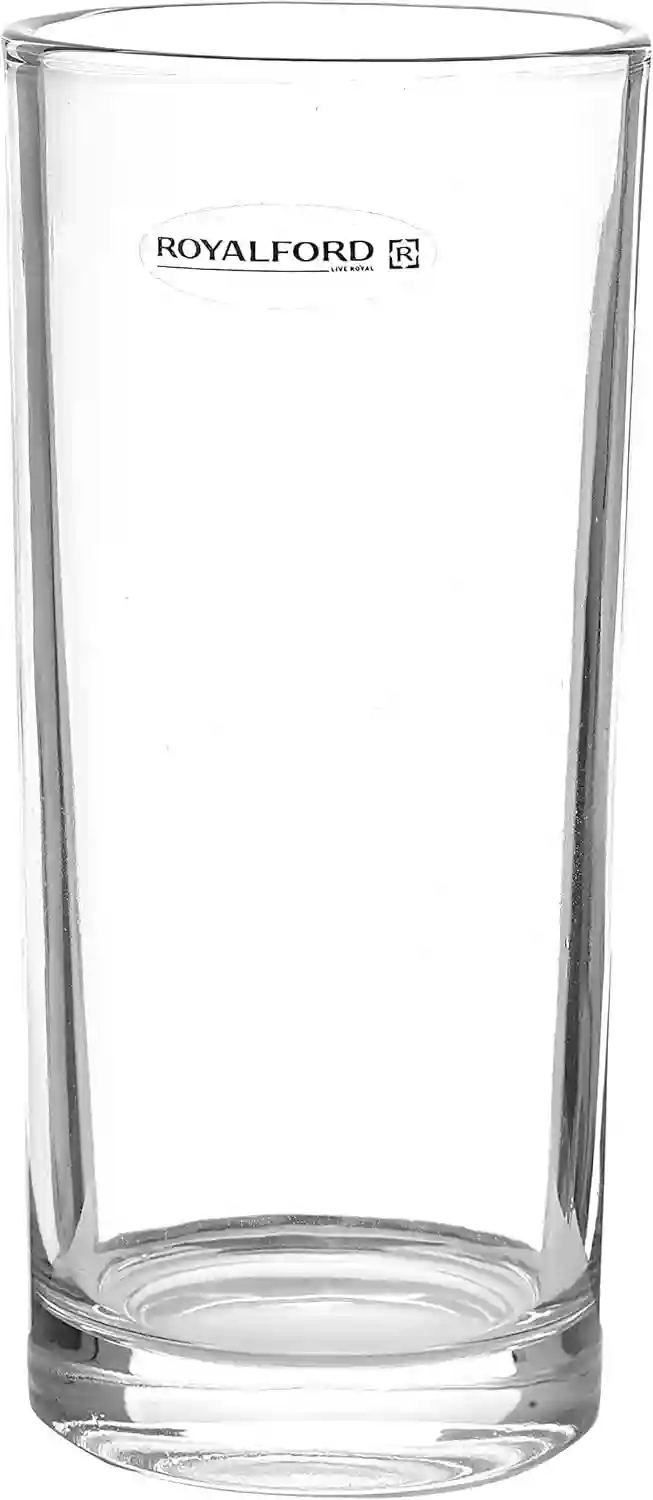 Royalford Glass Tumbler Set, 3 Pcs