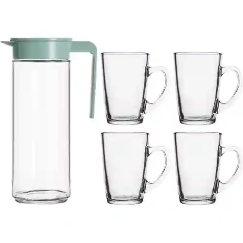 Royalford 5-Piece Glass Juice Set