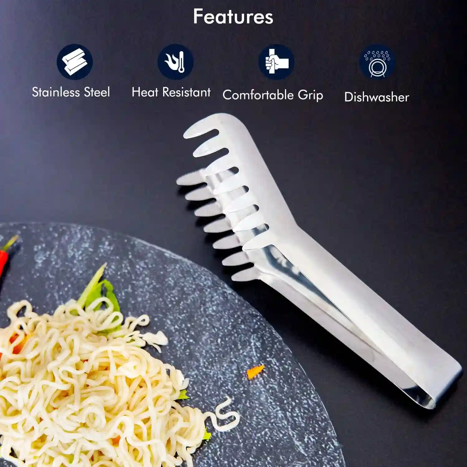 Royalford Stainless steel Food Tong