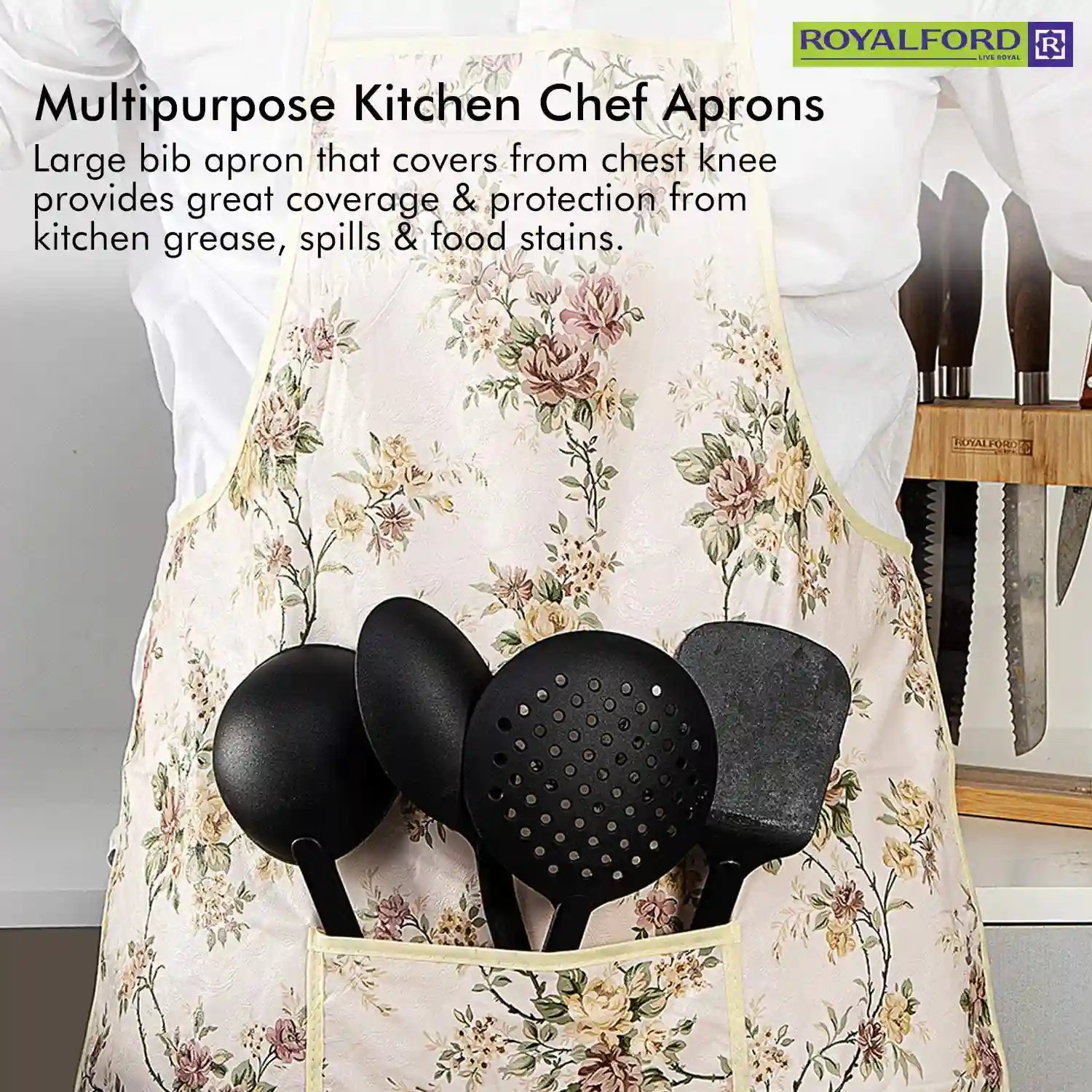 Royalford Vinyl Apron