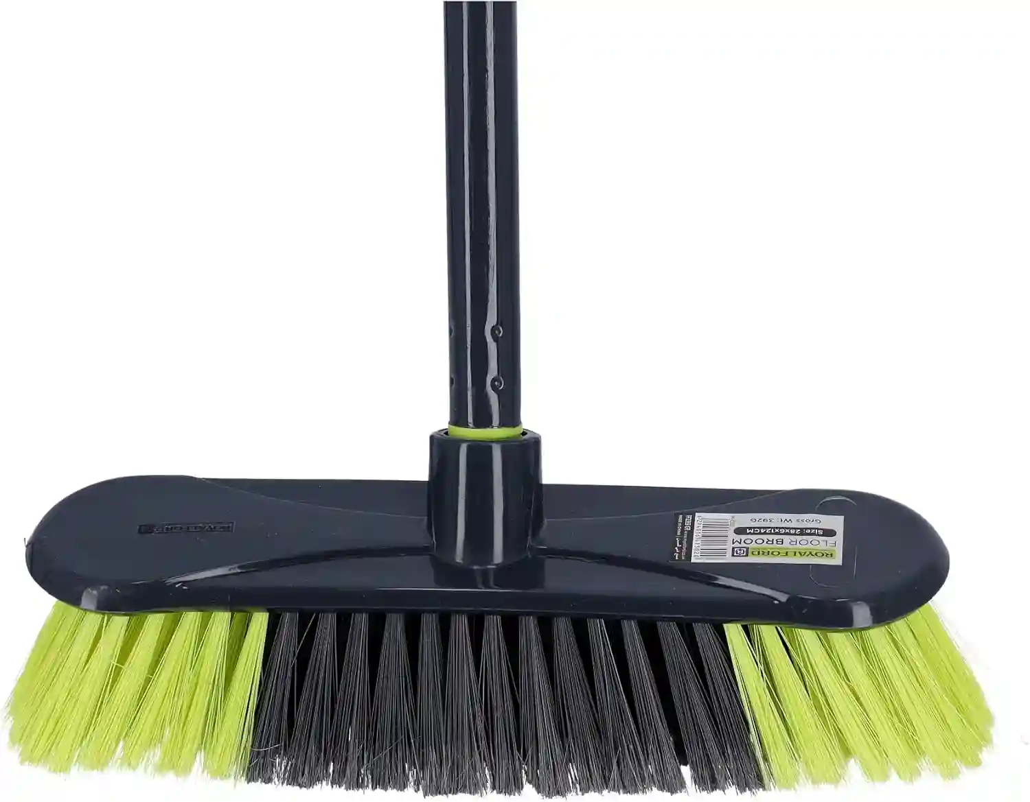Royalford Floor Broom Green & Grey