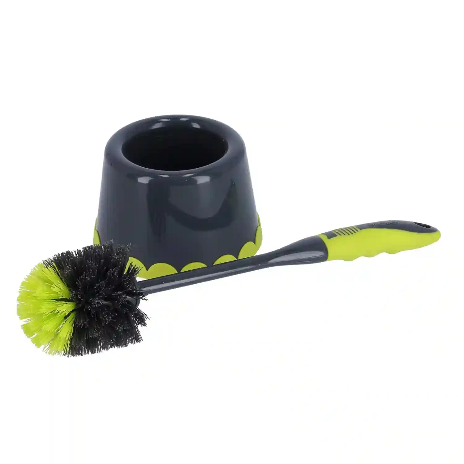 Royalford Toilet Brush Green Grey