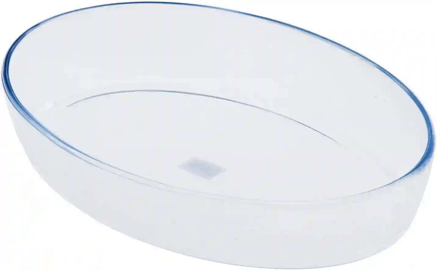 Royalford Glass Oval Casserole, 3.0 L