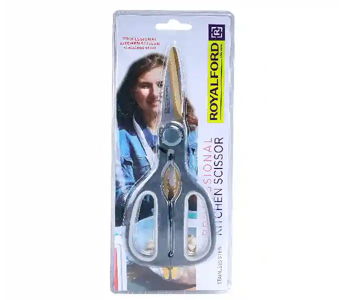 Royalford 8-inch Stainless Steel Kitchen Scissors