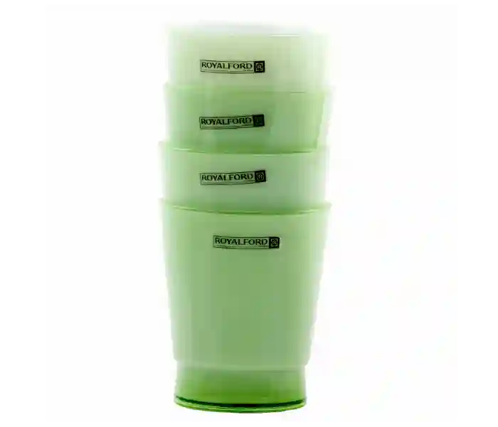 Royalford Water Jug with 4 Glasses - Green