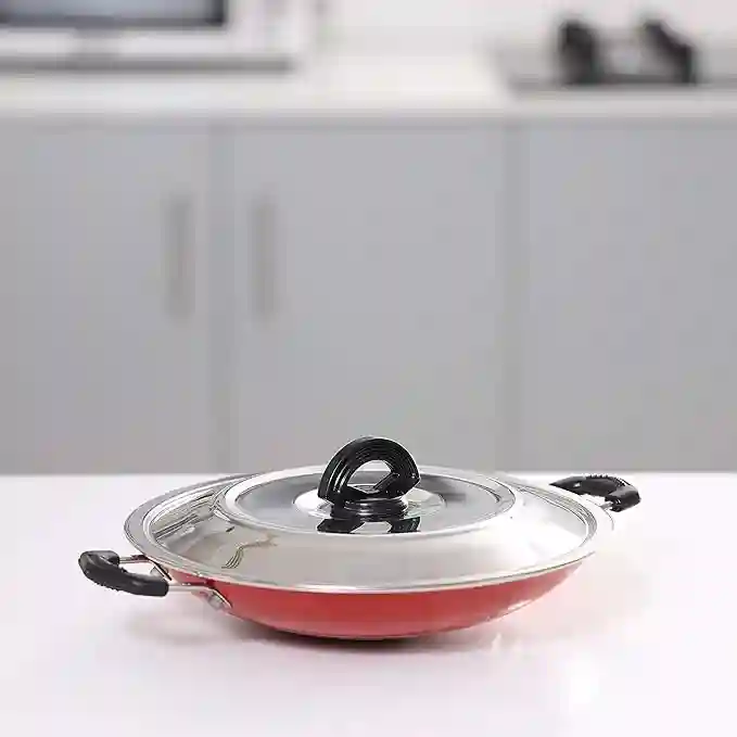 Royalford Non-Stick Appam Pan with Lids (23 cm)