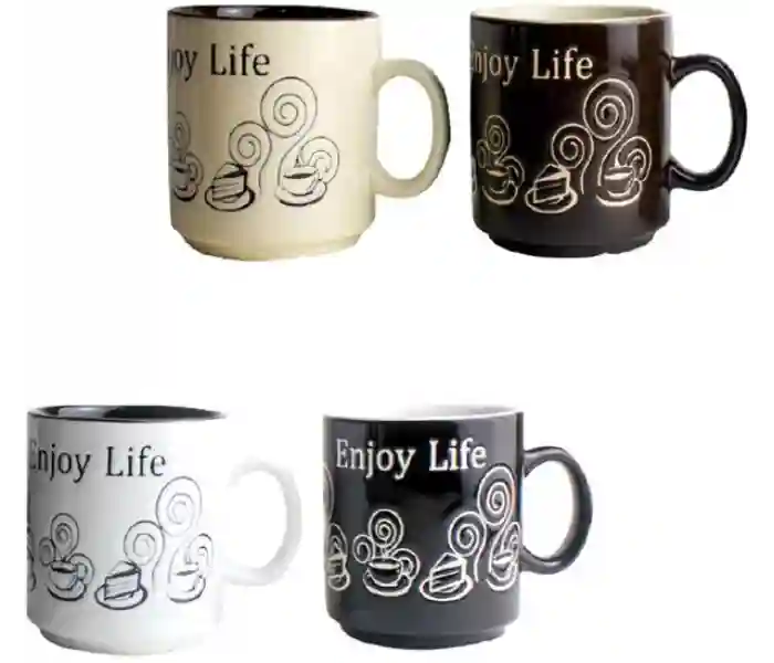 Royalford 9 oz Stone Ware Coffee Mug