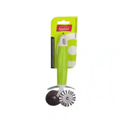 Royalford Double Pizza Cutter - Green