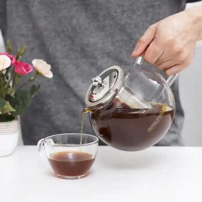 Royalford Tempered Glass Tea Pot