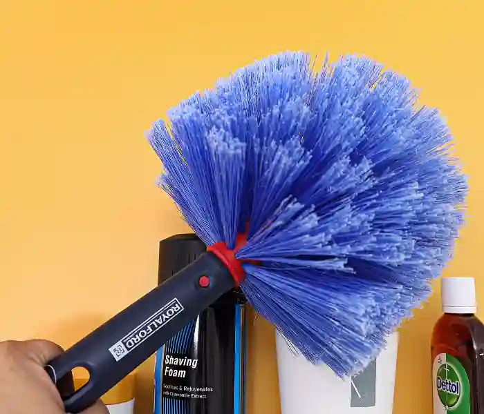 Royalford One Click Series Pum Pum Cleaner - Blue