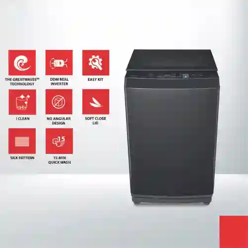 Toshiba 10.5 5 Star KG Fully Automatic Top load Washing Machine