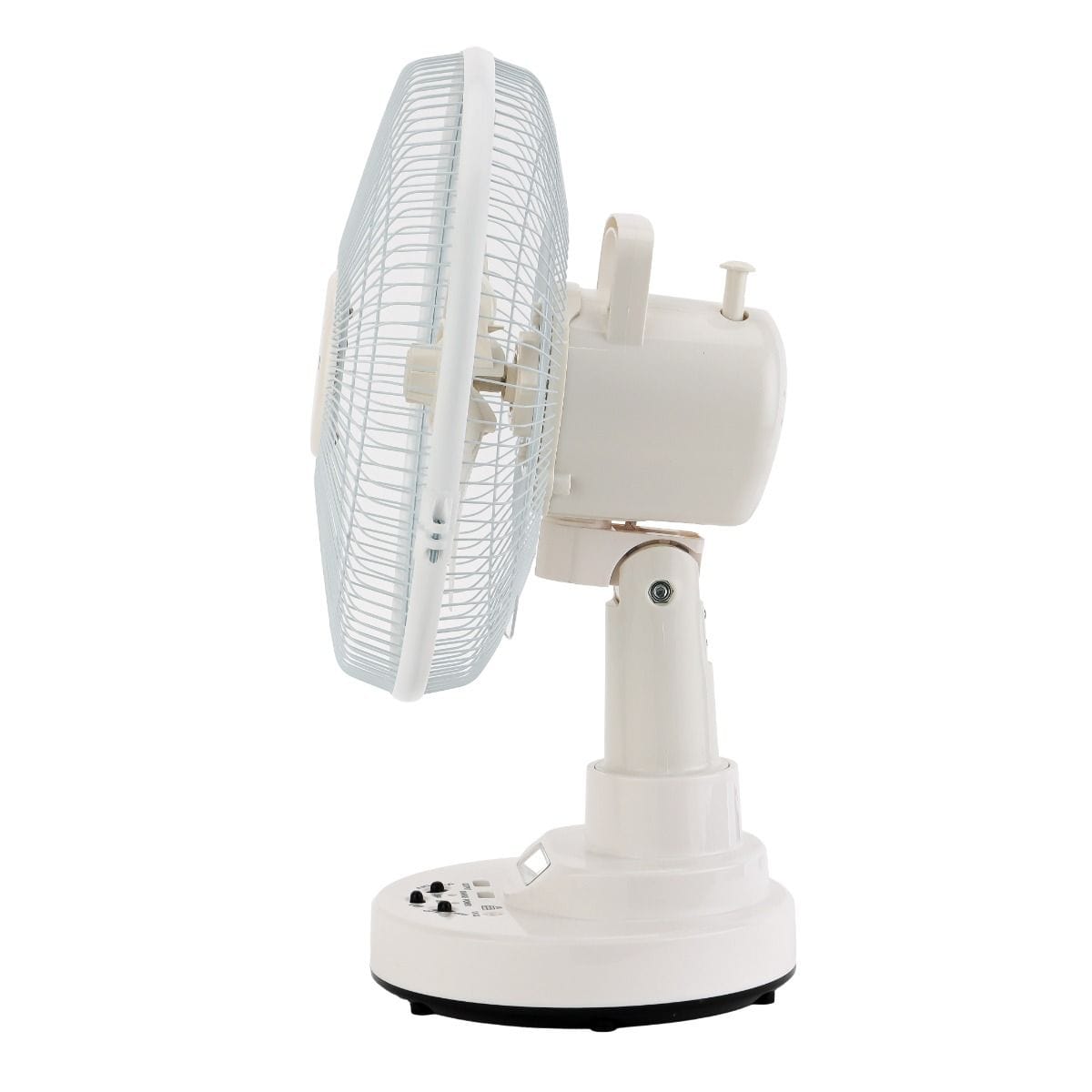 Rech 12"Oscillation Fan/Ledlight/6Hrs1X3