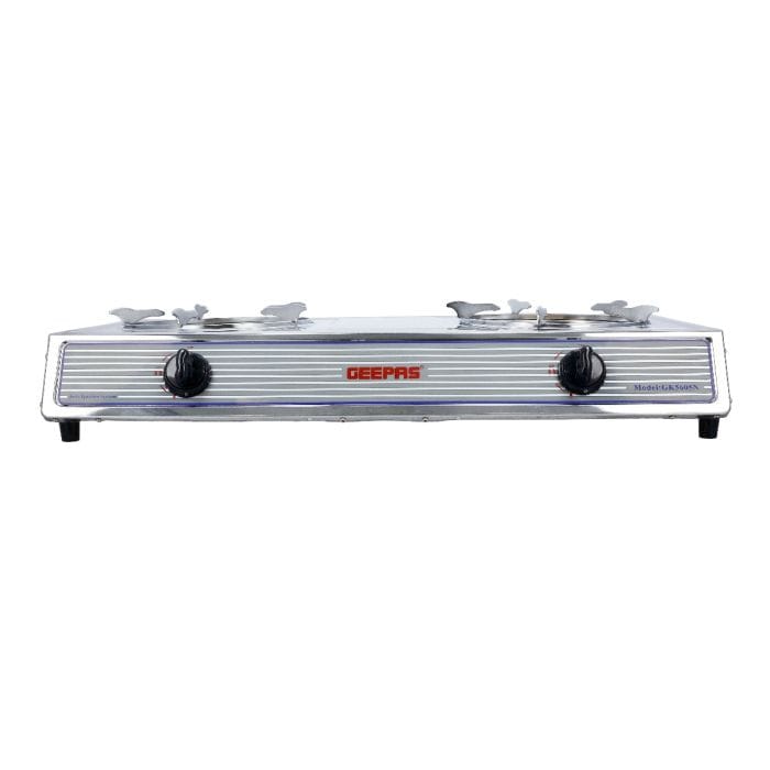 S/S Double Burner Gas Cooker/Auto Ig 1x1