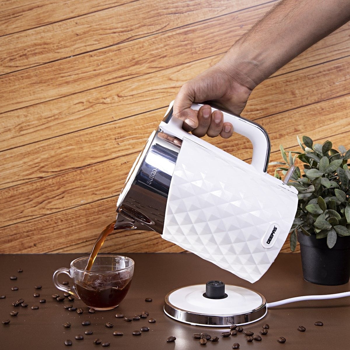 S/S Double Layer Kettle/1.7L 1X6