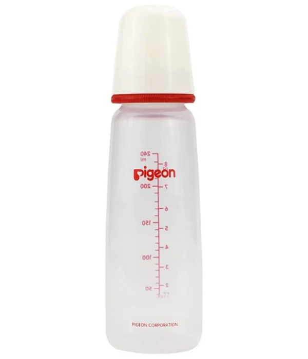 PLASTIC BOTTLE SN WHITE 240 ML