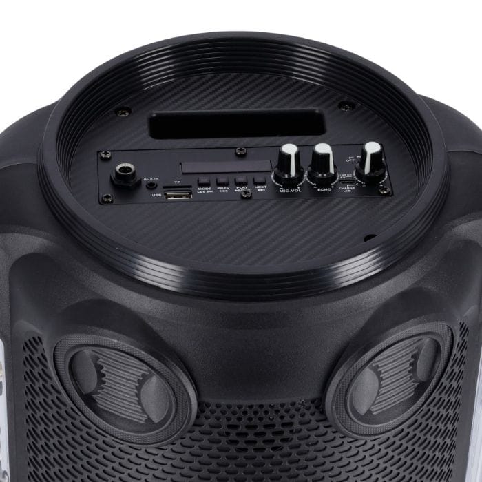 Rech Port Spkr/Usb/Fm/Bt/Mic/Rmt 1x6