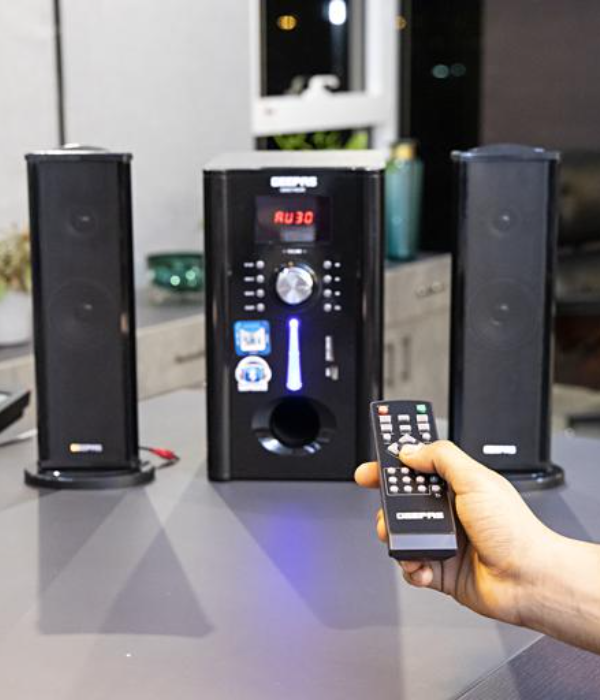 2.1Ch Mult Spkr/Usb/Sd/Fm/Rmt/Bt/2mic1x2