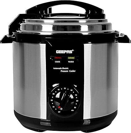 S/S 6Ltr Electric Pressure Cooker 1X4