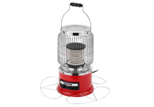 Electric Ceramic Heater/Red/1X6