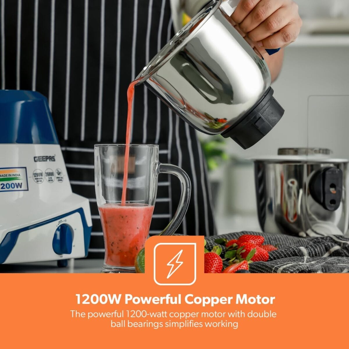 3In1 Mixr Grindr/India/1200w1x3