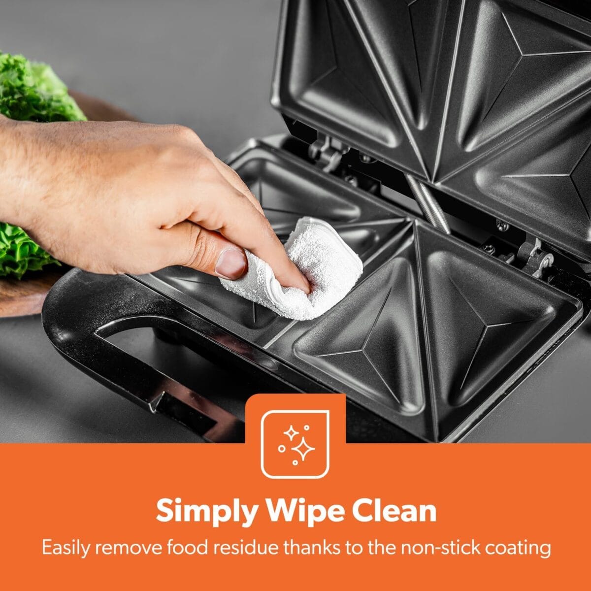 Sandwich Maker/NsCooking Plate/750W 1x6