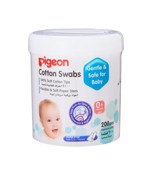 COTTON SWABS 200 PCS/HINGED