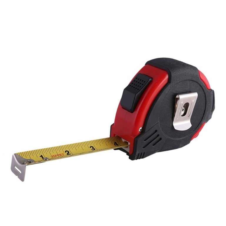 8MX25MM Measuring Tape-Rubber Grip 1X48