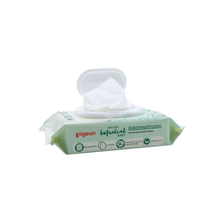 PIGEON NATURAL BOTANICAL BABY GENTLE WIPES