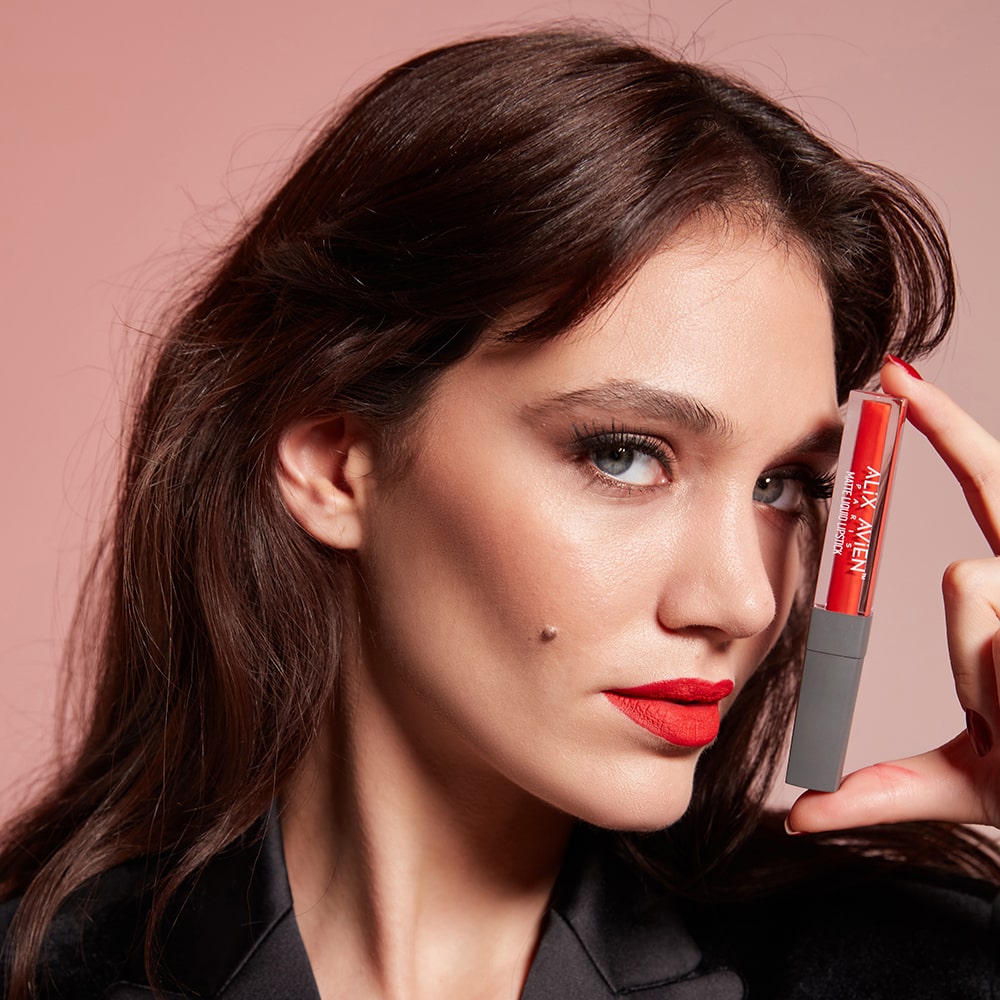 Alix Avien Matte Liquid Lipstick - Shade - 506 Dirty Pink
