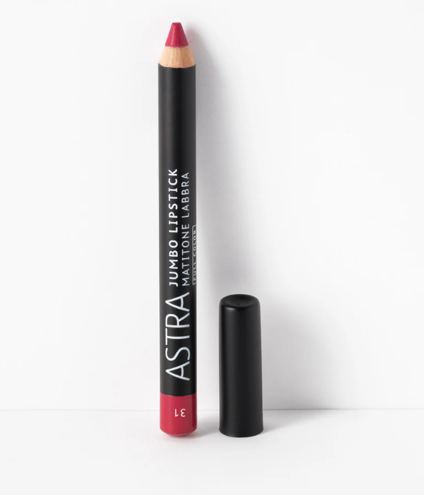 Astra Jumbo Pencil Lipstick - Shade - Fiery Orchid