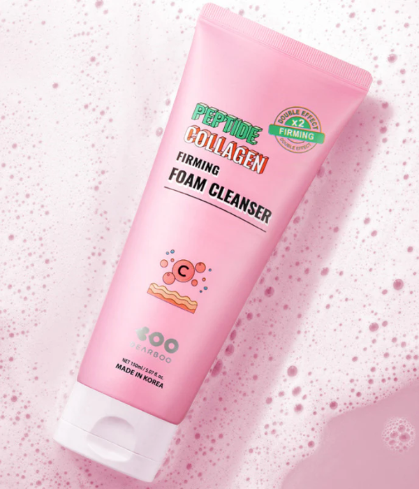 Dearboo Firming Peptide & Collagen All Day Foam Cleanser