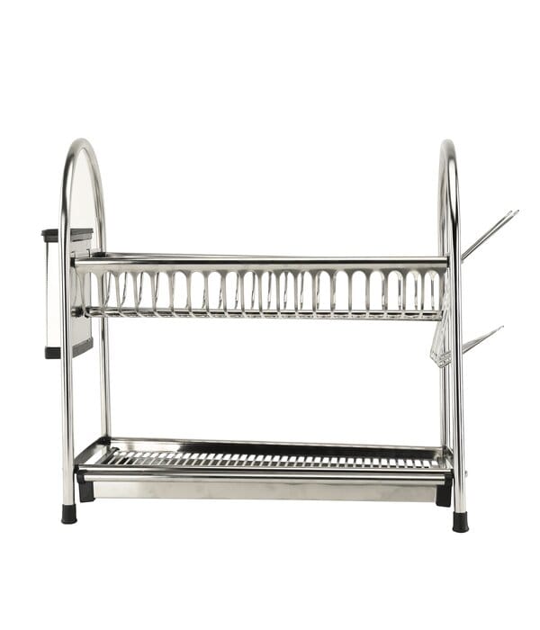 2 Layer SS Dish Rack (57x27x40CM) 1X4