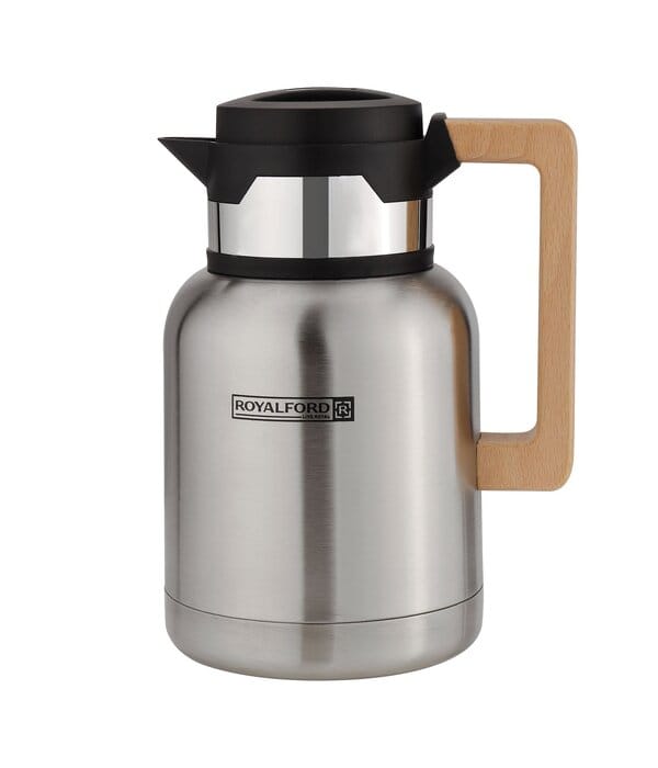 1.2L SS Vacuum Flask/Wooden Handle1x12