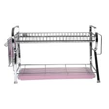 SS Wall Hanging Dish Racks 1X6