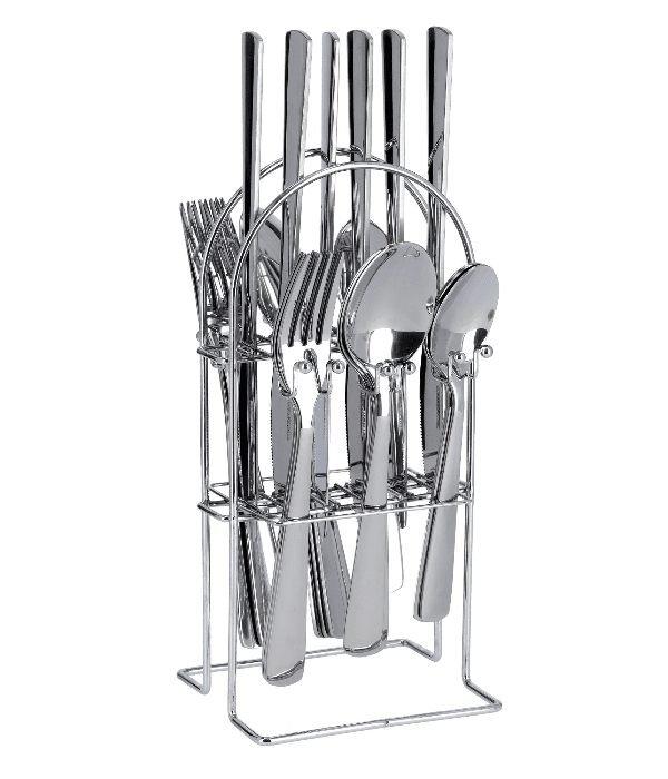 25Pc SS Cutlery Set 1x10