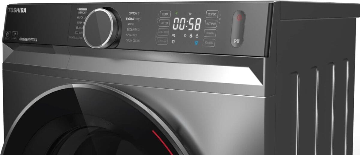 TOSHIBA FRONT LOAD WASHER DRYER  8/5 KG - WHITE