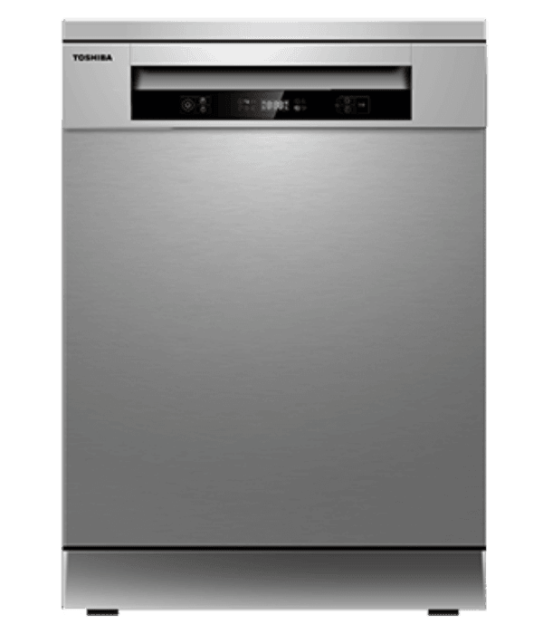 TOSHIBA FREE STANDING DISHWASHER 14 PLACE SILVER