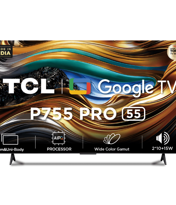 TCL 55" P755  GOOGLE TV  UHD ANDROID HDR  /(3840x2160p) RESOLUTION/ DIRECT LED AND FAR FIELD VOICE 2.0/ MEMC/DOLBY VISION ATMOS/CERTIFIED APPS/ /3HDMI/1COMPONENT/1PC/USB  //AV OUT,/LAN