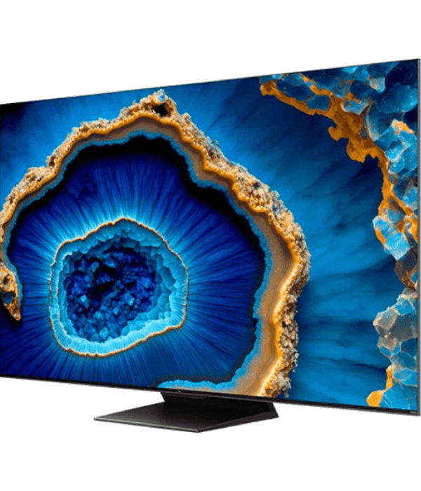 TCL 75" QD-MINI LED GOOGLE TV/FULL ARRAY 500 +/ 1300 NITS/144Hz GAME MASTER 2.0VRR/AiPQ 3.0/HDR 10+/IMAX enhanced /( DOLBY VISION ATMOS)/ONKYO SPEAKERS/.