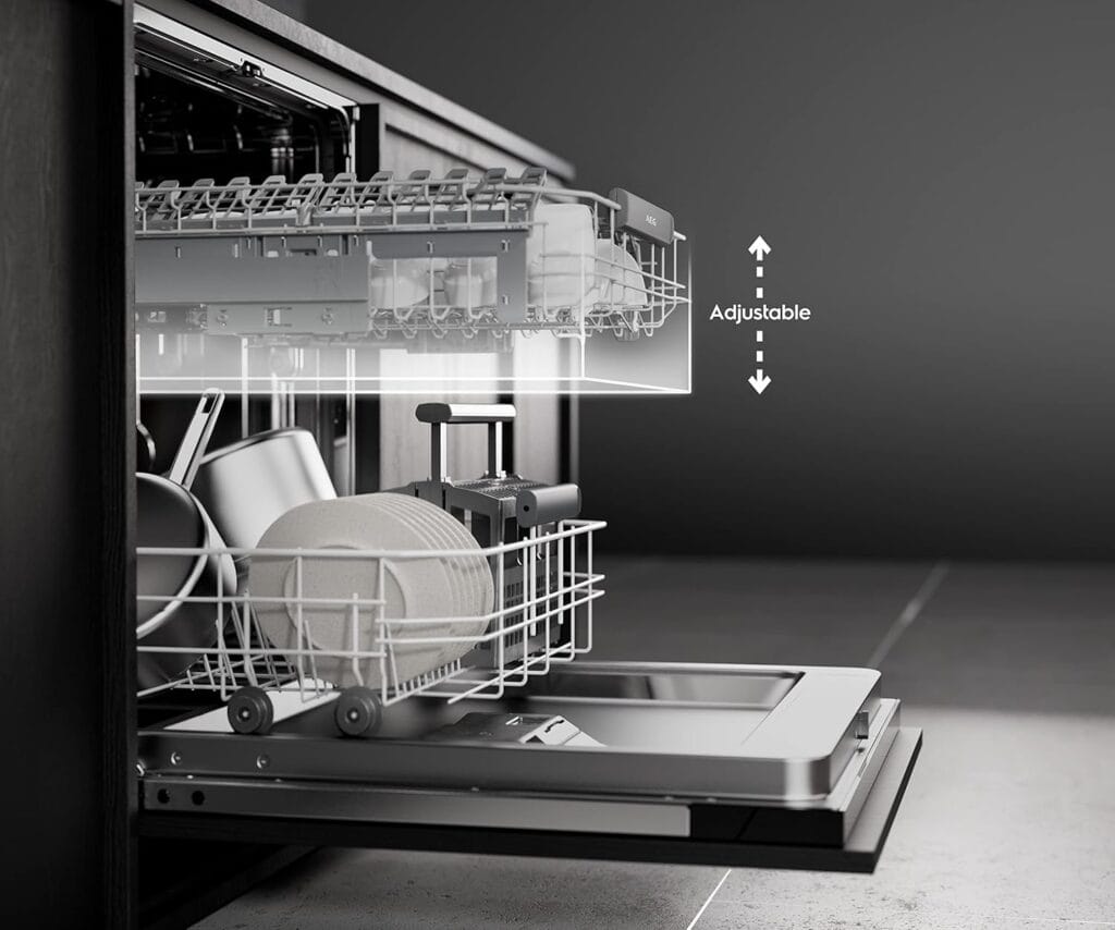 AEG- Fully Integrated Dishwasher, A+ Rating 13 Place Settings, 4 Programs, l, Dim: H818 x W596 x D550 mm  POLAND