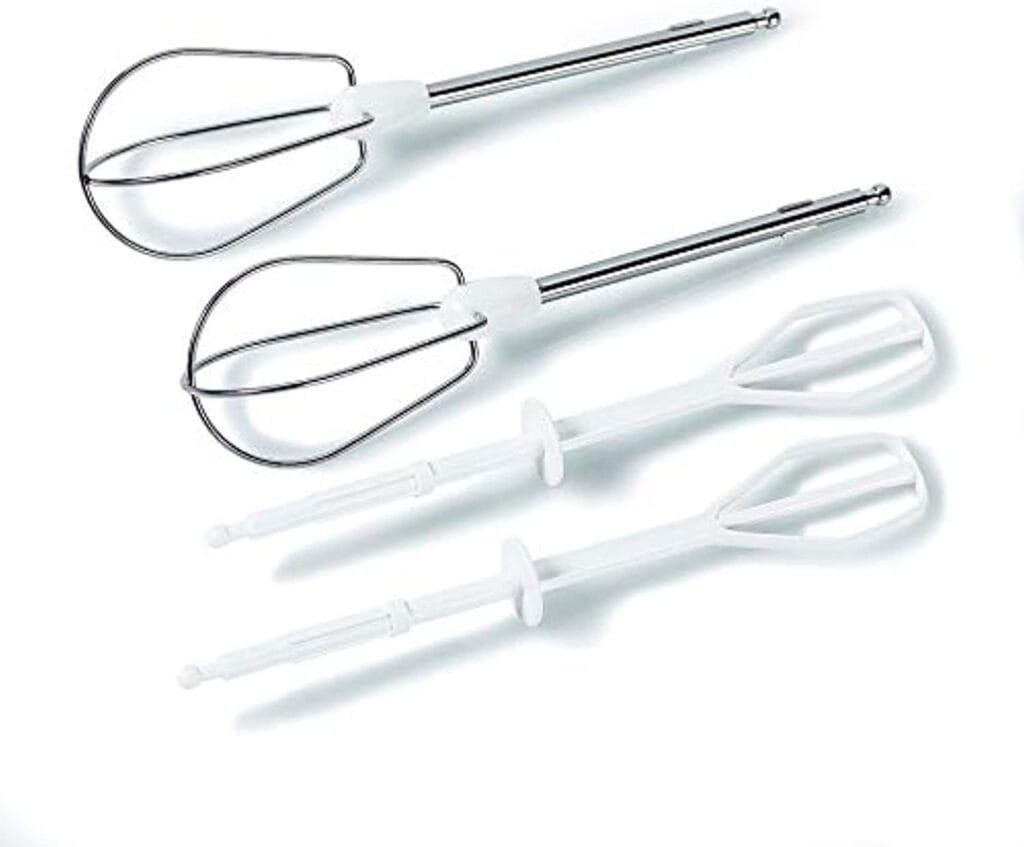 MOULINEX HAND MIXER 200W, 2 SPEEDS, 2  SSTEEL WHISKS, 2 PLASTIC WHISKS.