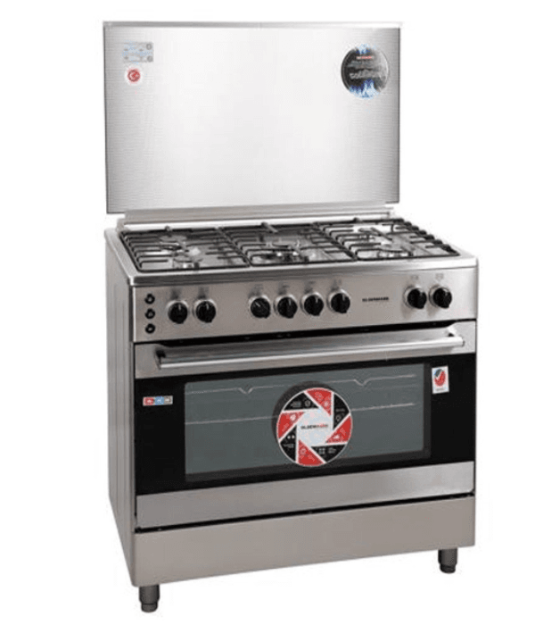 90X60 S/S Standing 5 Gas Oven1x1