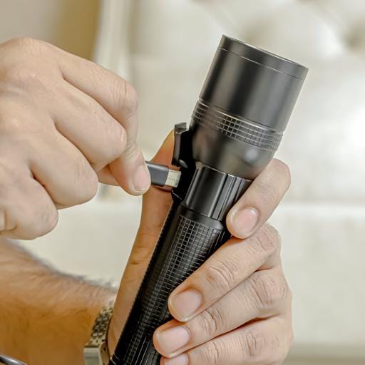 High Pwer Led Flashligt & Power Bank1x40