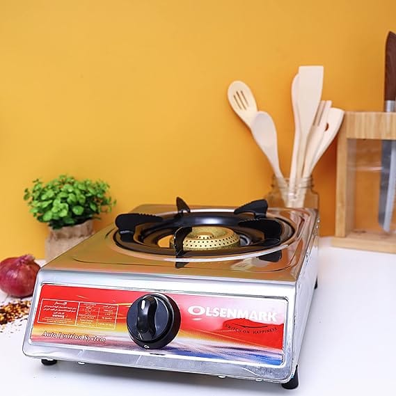 S/SSingle Burner/Brass Indian/AutoIgn1X1