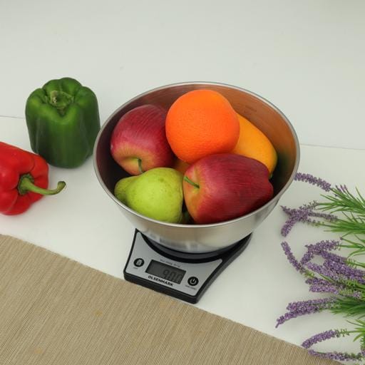 Digital Kitchn Scale/SS Bowl/5kg1x8