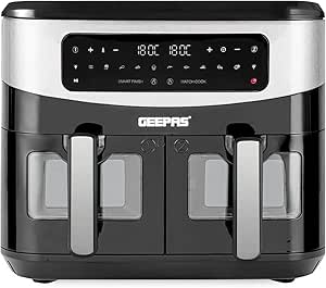 Air Fryer/Dual Basket/Oil Free/9L1x2