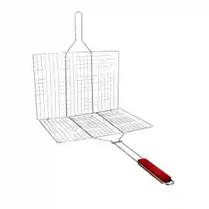 Royalford Barbeque Grill Chromium Plated Iron With Handle