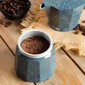 Aluminum coffee maker in 6 Cup1x24