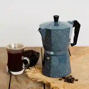 Aluminum coffee maker in 9 Cup1x12